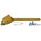 A & I Products Implement Half PTO, 2580 Ser., w/ CV 44.5" x9.5" x9.5" A-WMC58482 - alternate 1